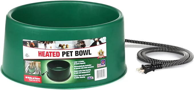 Premium Heated Water Bowl, 1.5 Gallon - Buy Pet Shop