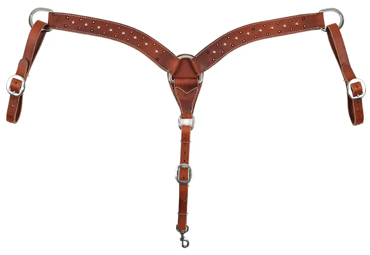 Reinsman Rosewood & Spots Breast Collar, Full - Buy Pet Shop