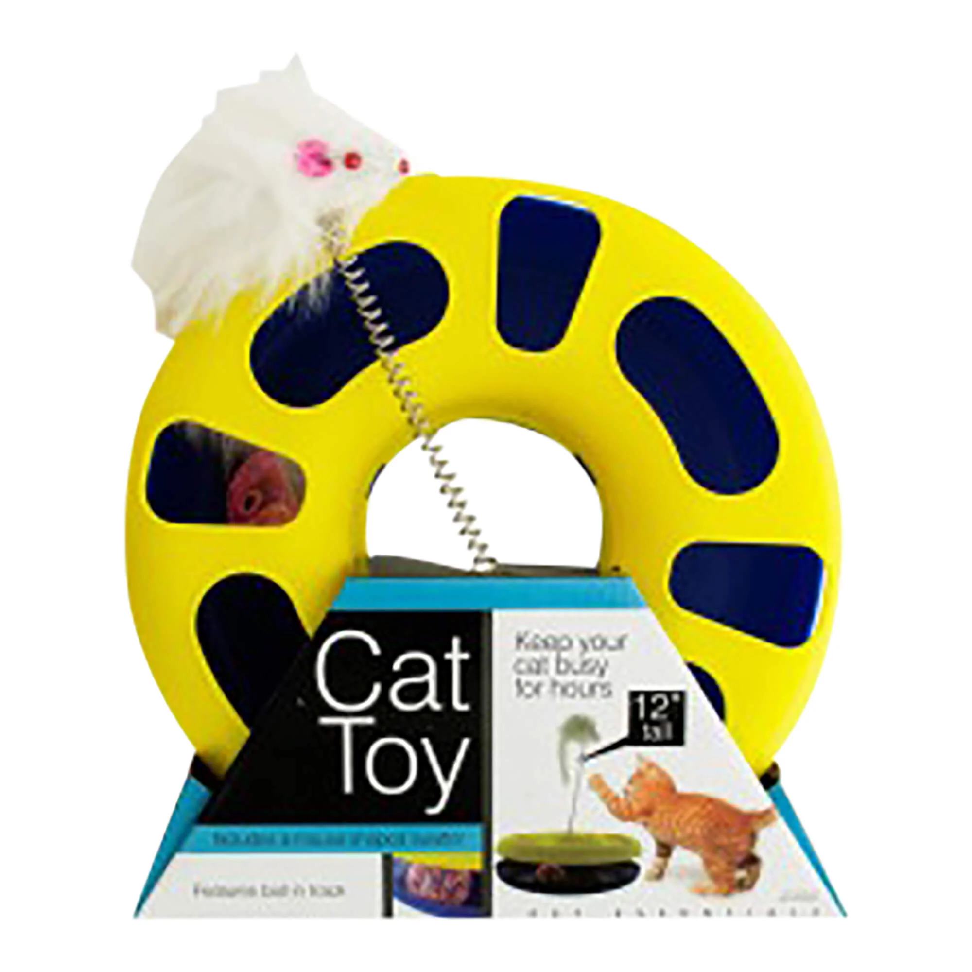 Ball Track Cat Toy with Mouse Swatter - Buy Pet Shop