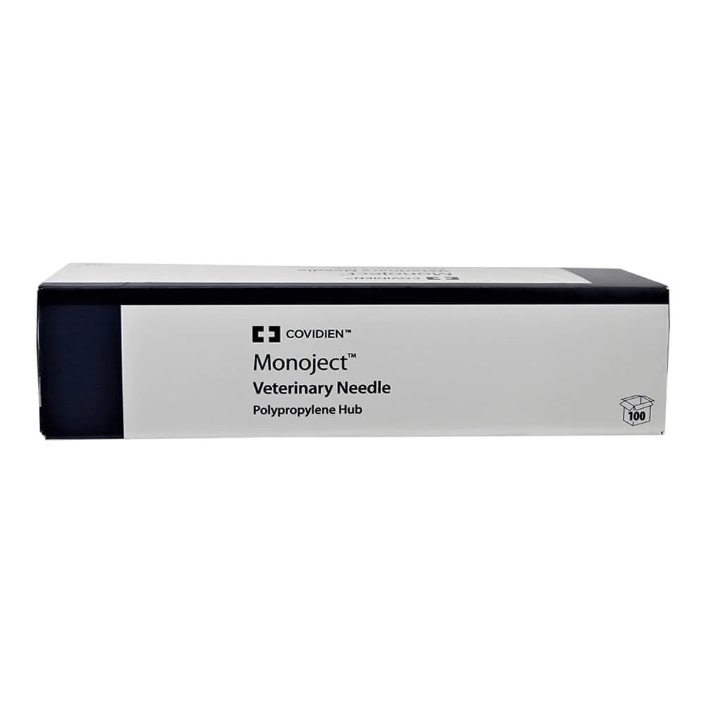 Monoject Needle, Polypropylene Hub, 100 Count - Buy Pet Shop