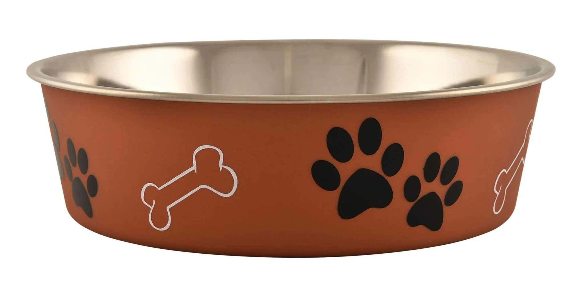 Loving Pets Bella Paw Print Pet Feeding Bowl - Large (2 qt) - Buy Pet Shop