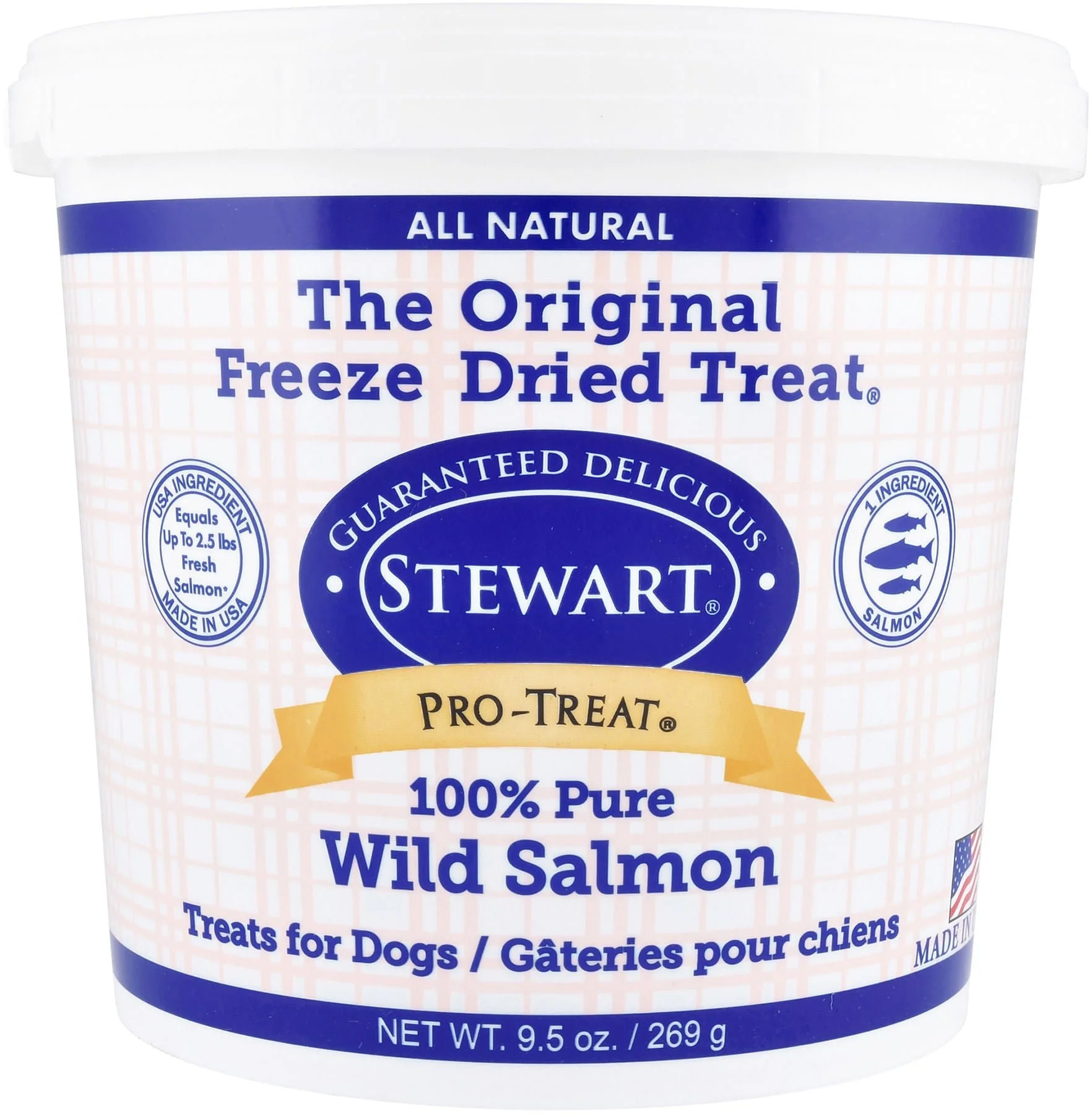 Stewart Pro-Treat Freeze-Dried Wild Salmon Treats for Dogs - Buy Pet Shop