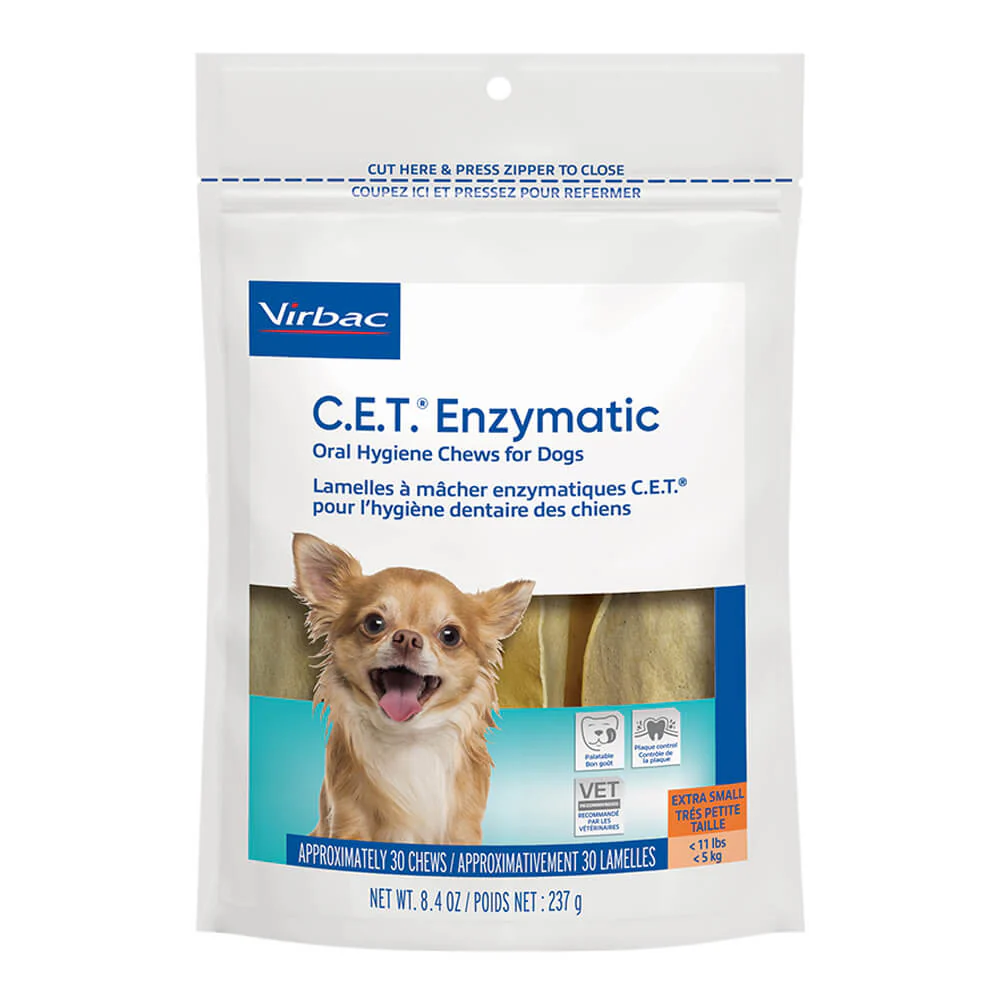 Virbac C.E.T. Enzymatic Oral Chews for Dogs - Buy Pet Shop