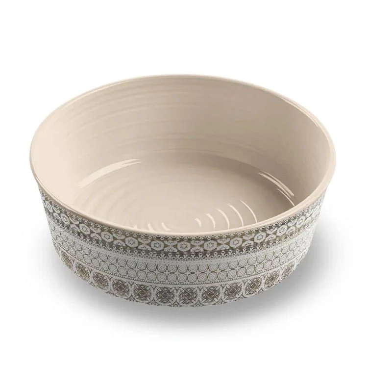 Moroccan Wood Single Wall Bowl - Buy Pet Shop