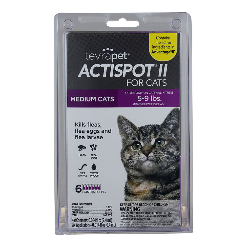 TevraPet Actispot II for Cats, 6 Month Supply - Buy Pet Shop