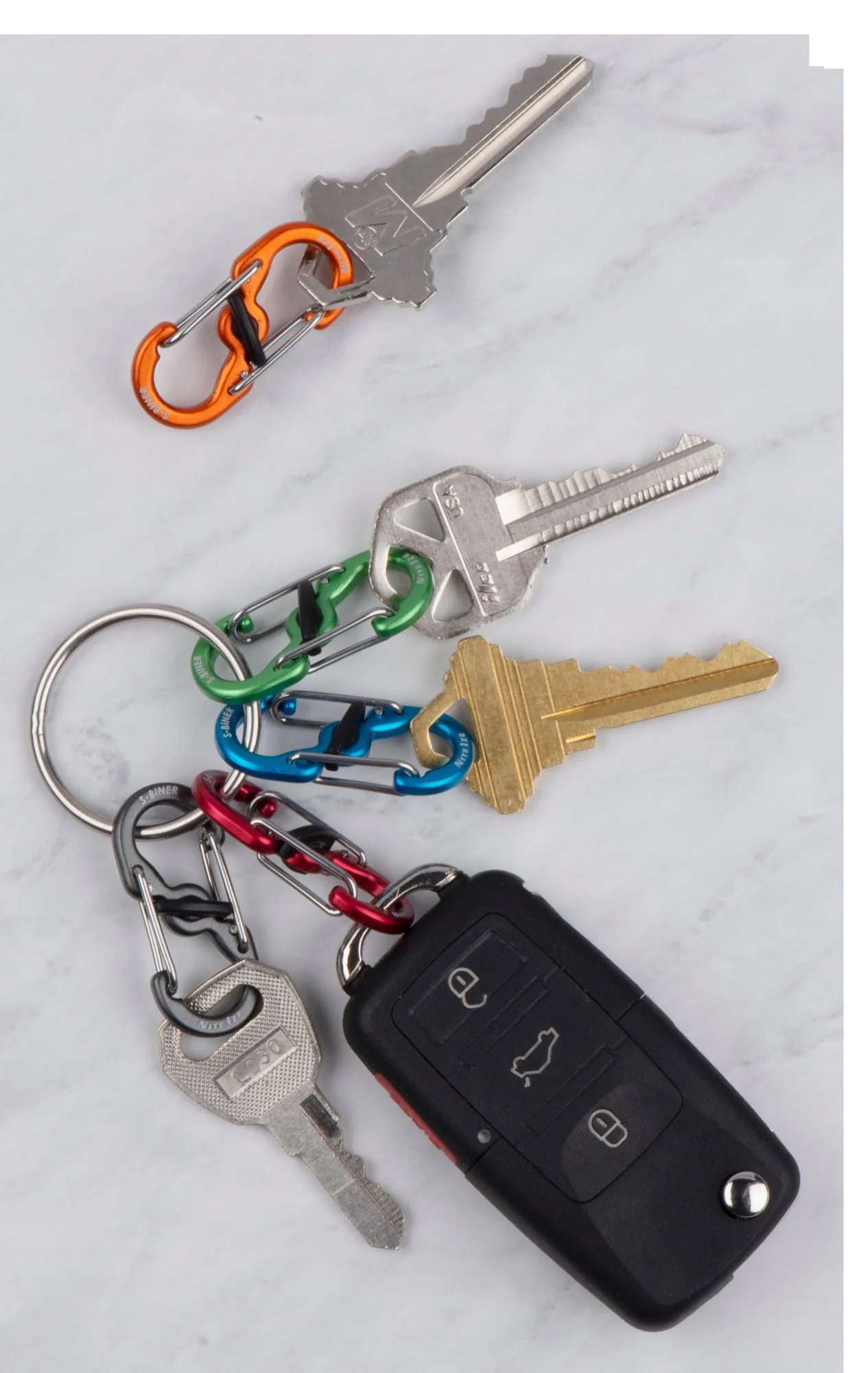 Locking Aluminum S-Biner, 2-pack - Buy Pet Shop