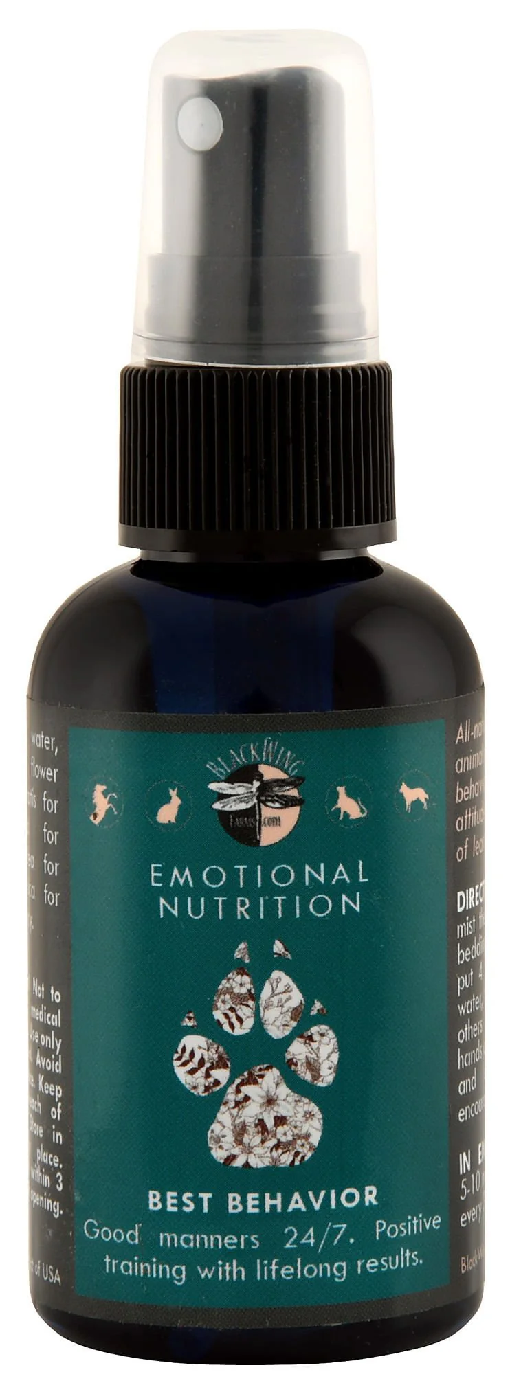 Best Behavior (Flower Essence Remedy for Dogs, Cats, & Horses), 2 oz - Buy Pet Shop