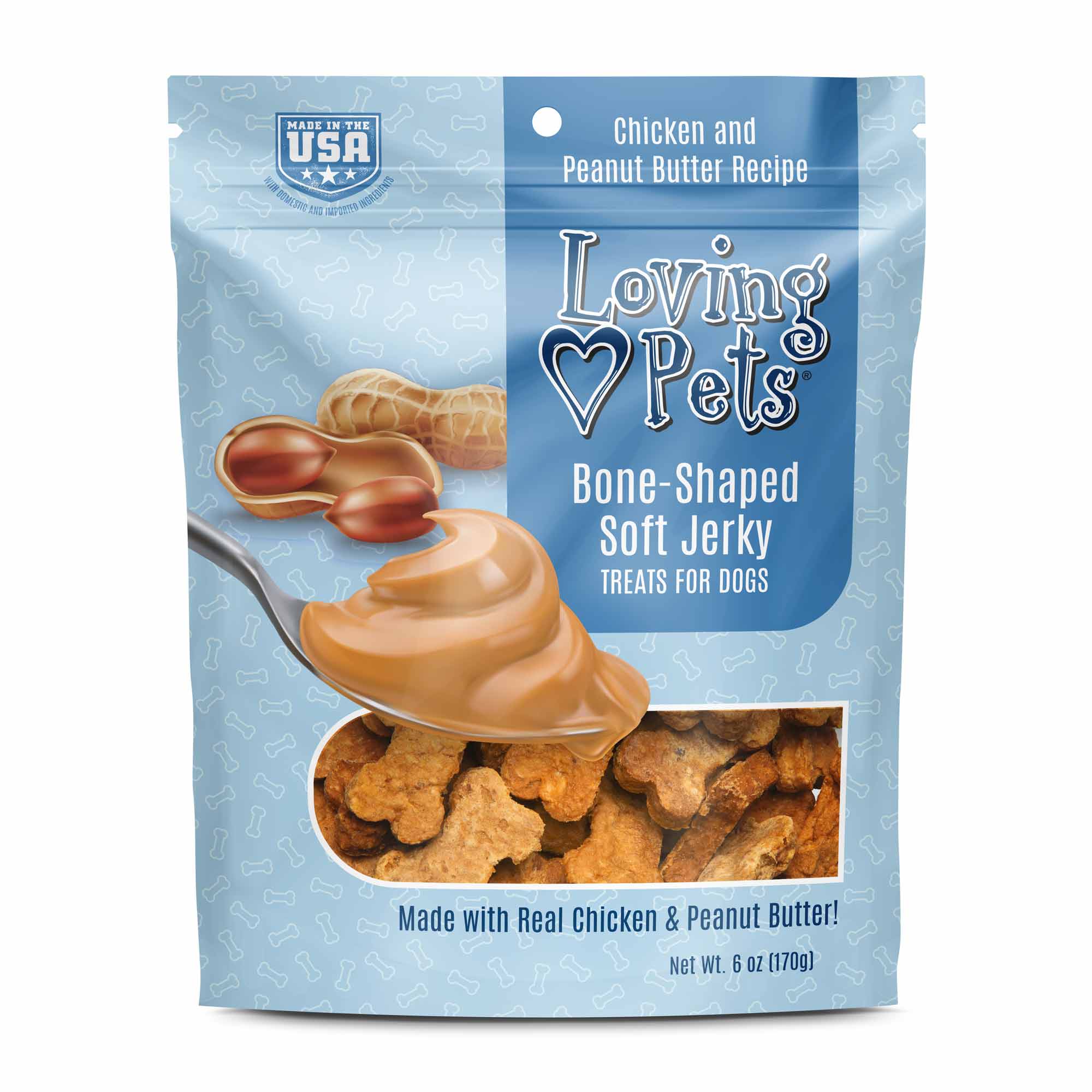 Loving Pets Soft Jerky Treats, 6 oz - Buy Pet Shop