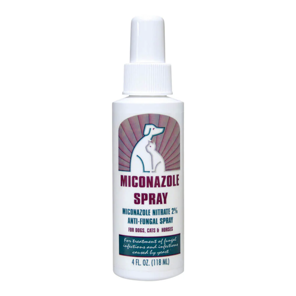 Rx Miconazole (miconazole nitrate 2%) Anti-Fungal Spray, 4 oz Bottle - Buy Pet Shop