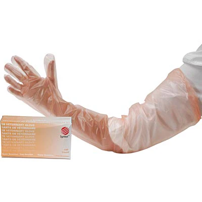 Super-Sensitive Shoulder Gloves, Box of 100 - Buy Pet Shop