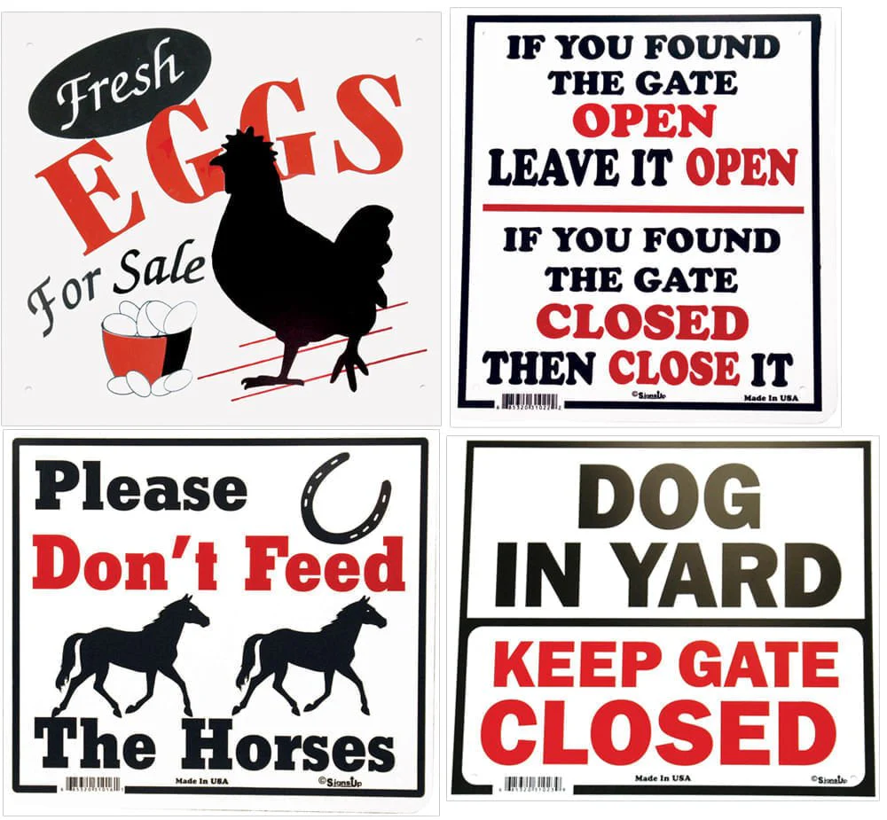 Gate Signs - Buy Pet Shop