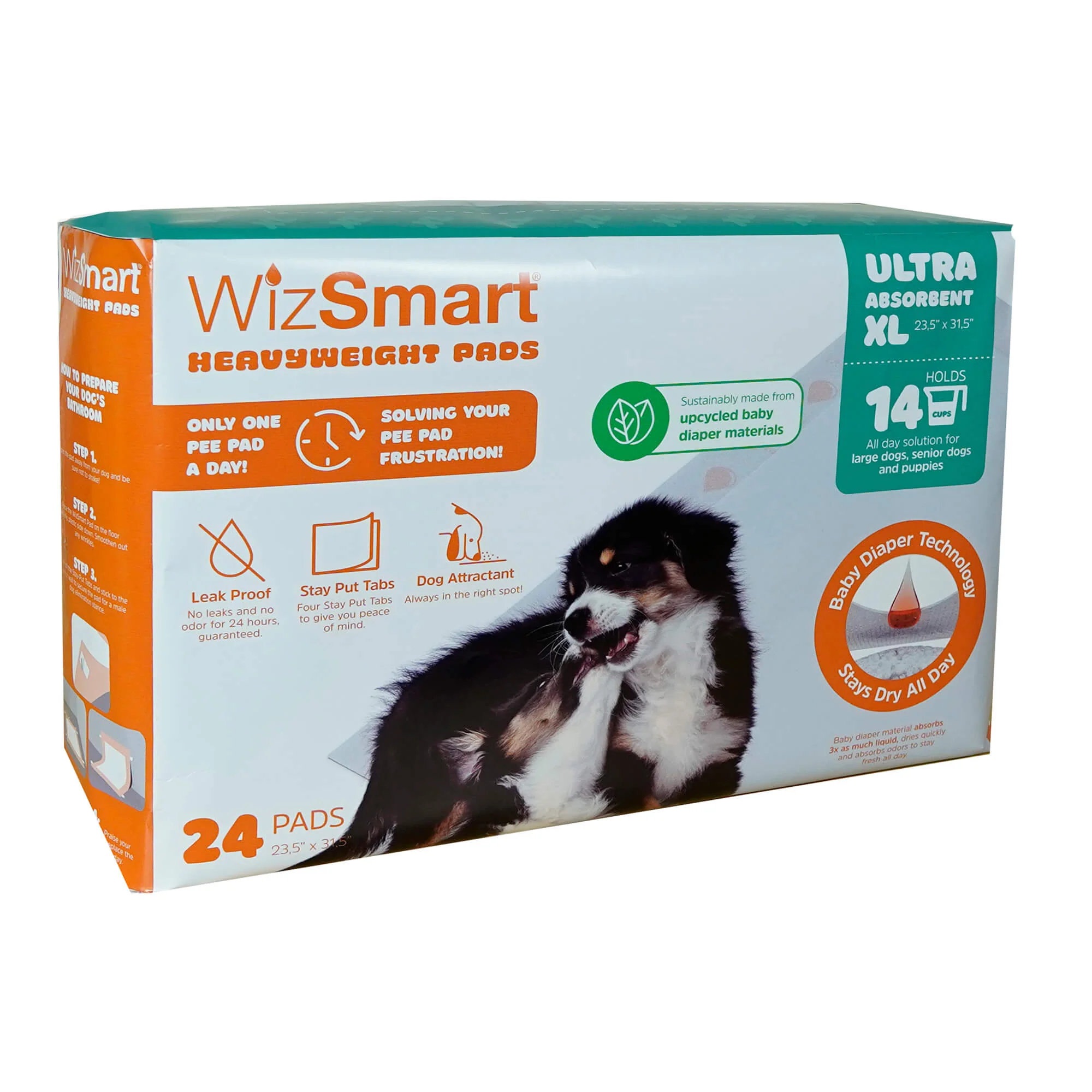 Wizsmart Heavyweight Ultra Absorbent Pads - Buy Pet Shop