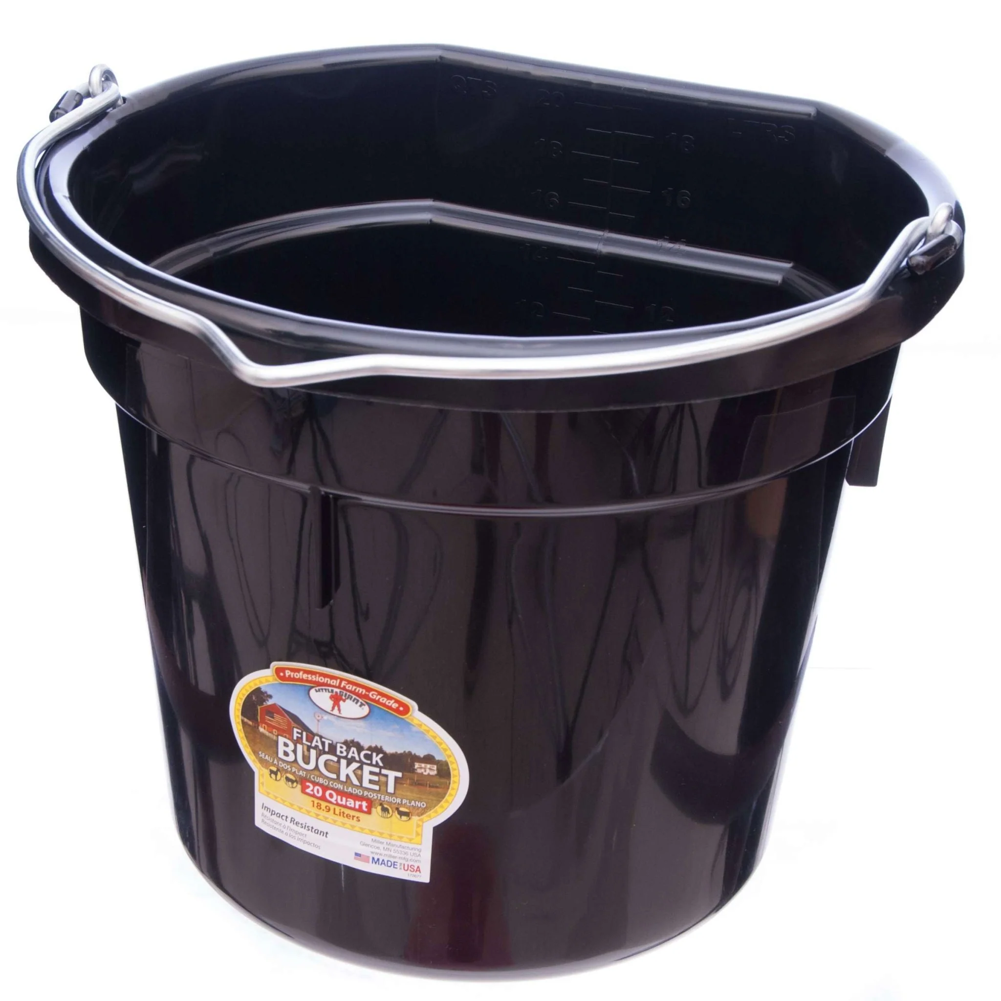 Little Giant Flatback Bucket, 5 Gallon - Buy Pet Shop