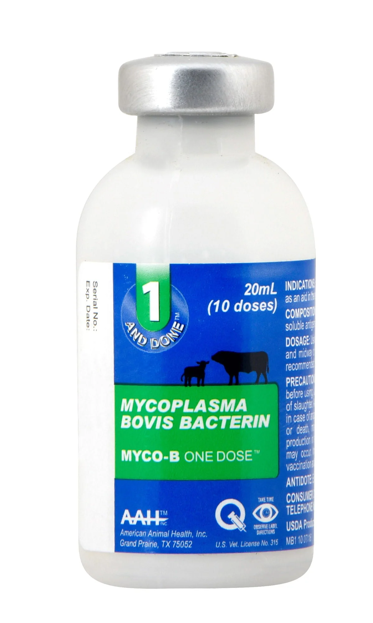 Myco-B One Dose, 1 And Done - Buy Pet Shop
