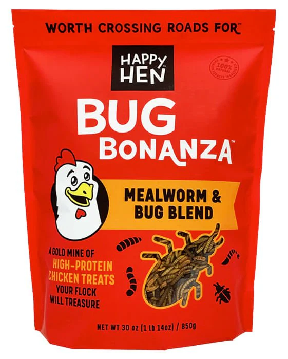 Happy Hen Bug Bonanza, Mealworm & Bug Blend - Buy Pet Shop