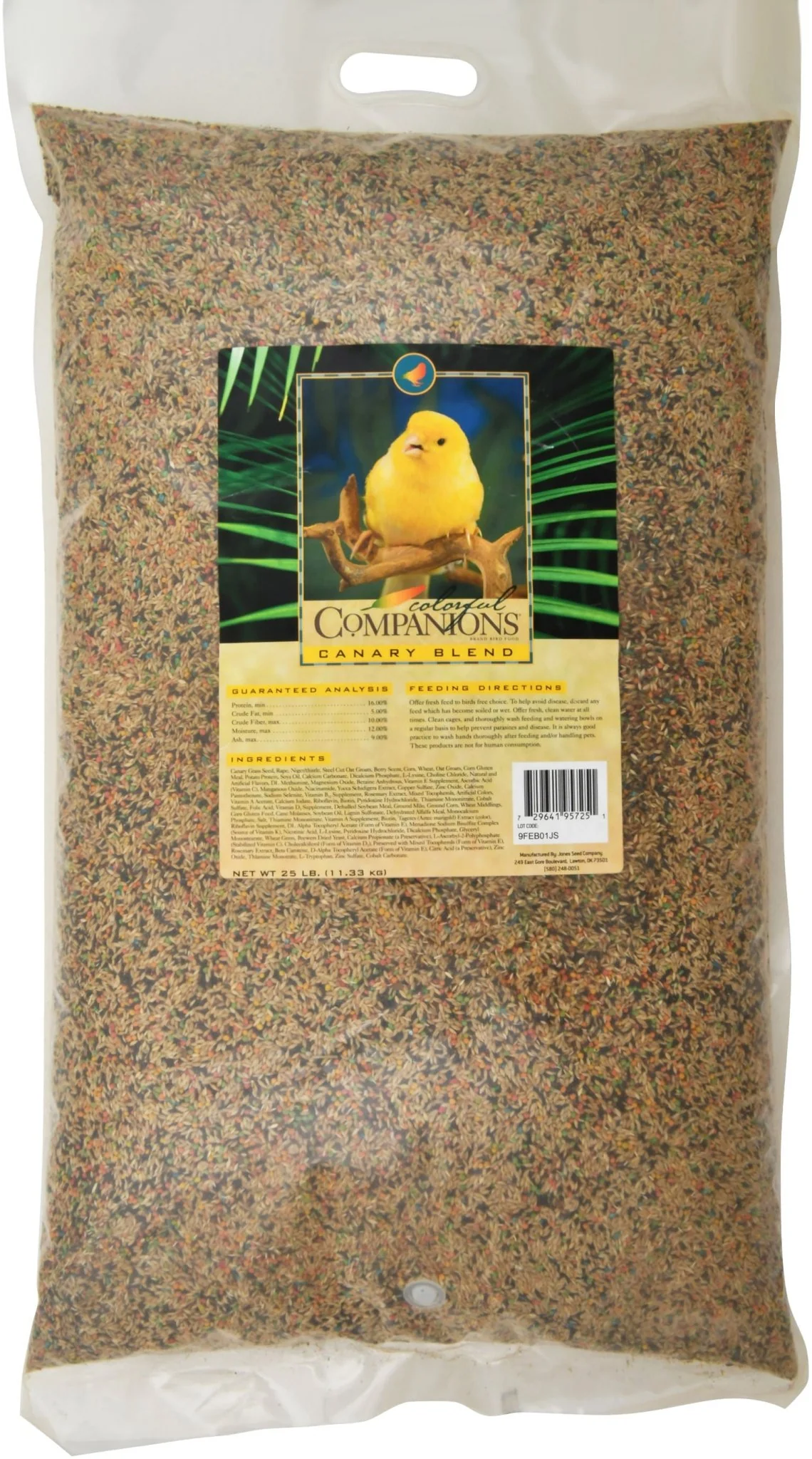 Colorful Companions Canary Blend, 25 lbs - Buy Pet Shop