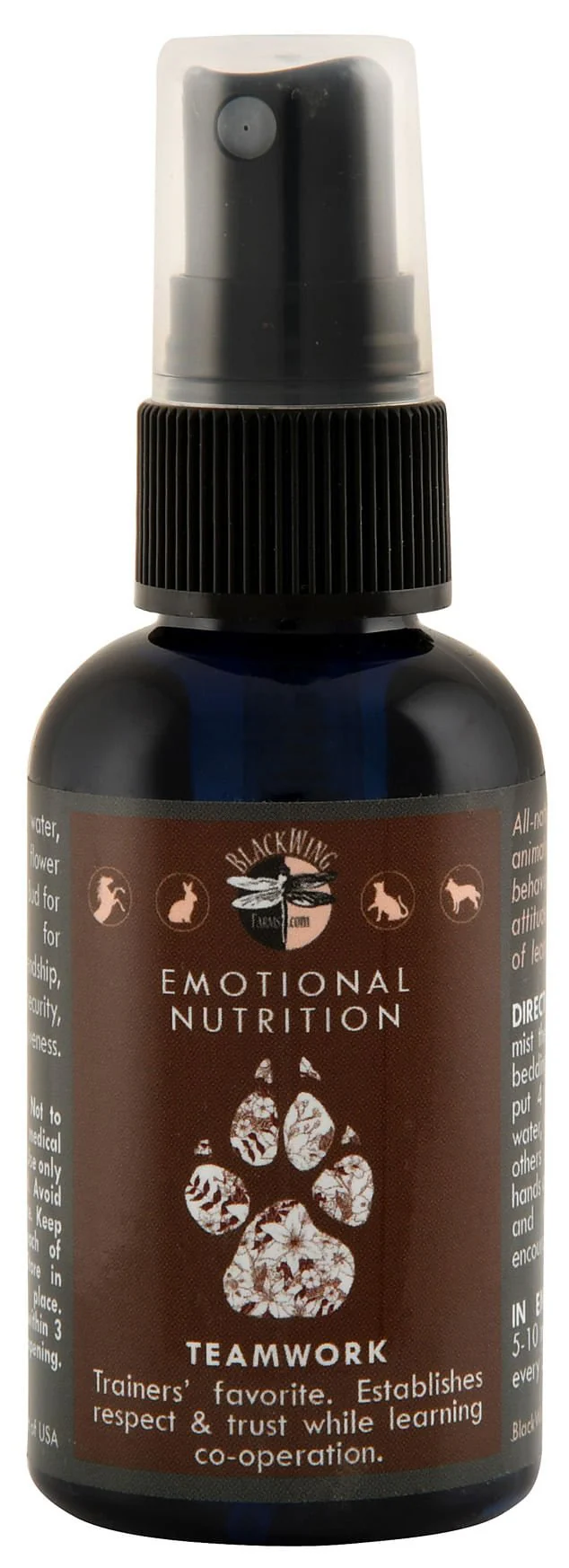 Teamwork (Flower Essence Remedy for Dogs, Cats, & Horses), 2 oz - Buy Pet Shop