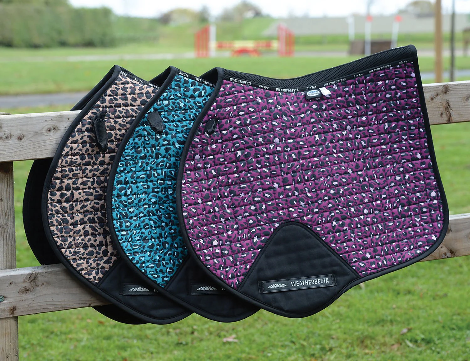 WeatherBeeta Prime Leopard Jump Shaped Saddle Pad - Buy Pet Shop