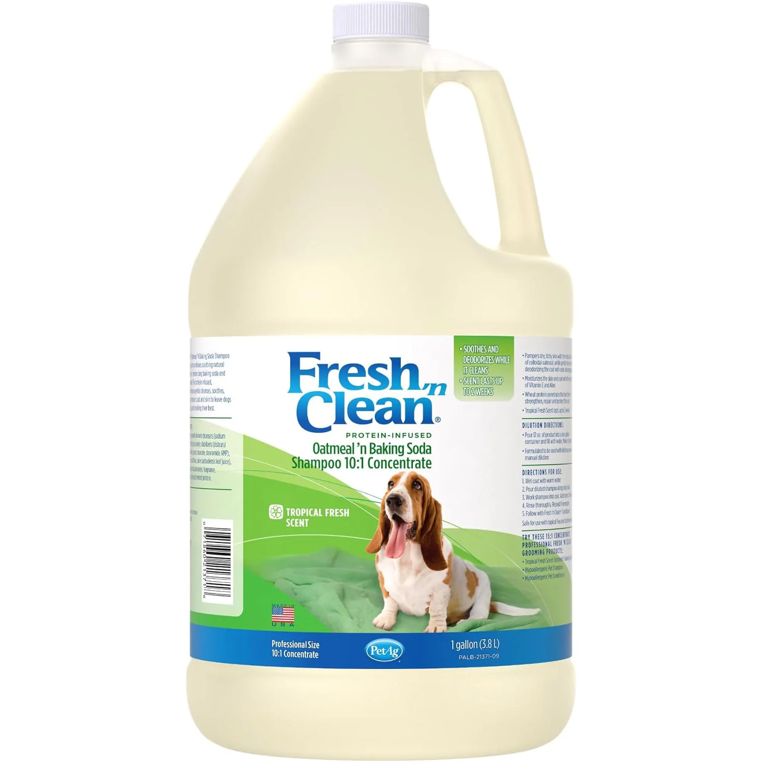Fresh 'n Clean Oatmeal 'n Baking Soda 10:1 Concentrate Dog Shampoo - Buy Pet Shop