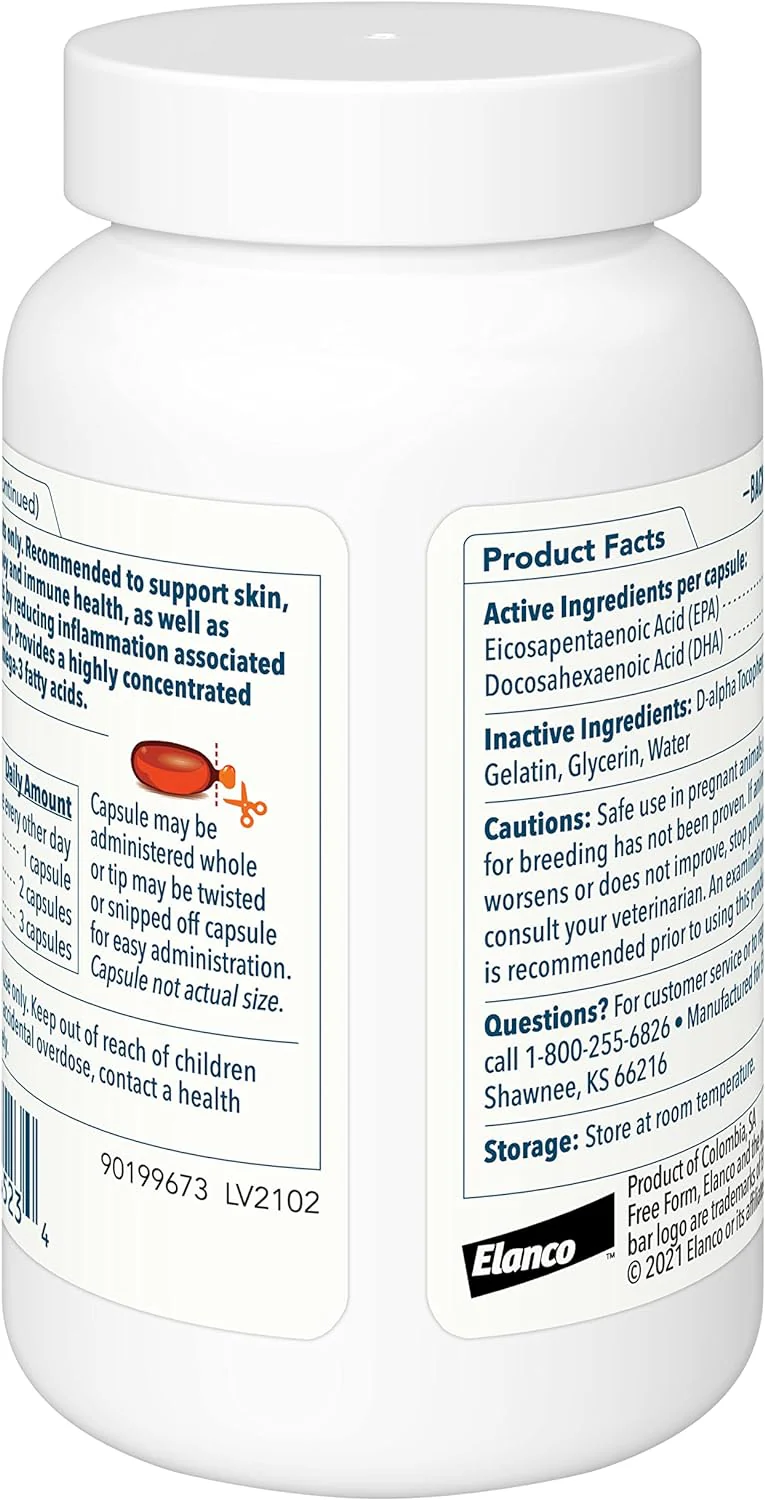 Free Form Omega-3 Fish Oil Snip Tip Capsules - Buy Pet Shop