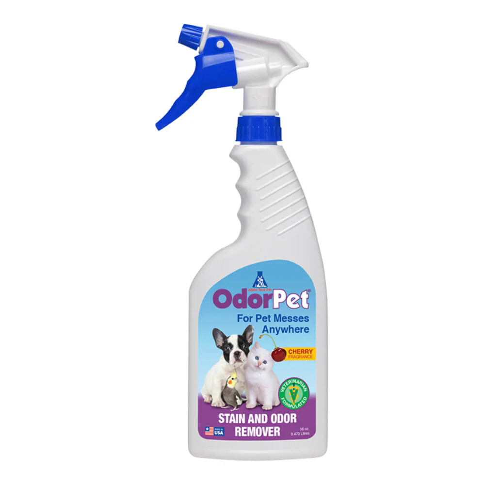 OdorPet Carpet and Floor Stain Remover with Sprayer, 16 oz - Buy Pet Shop