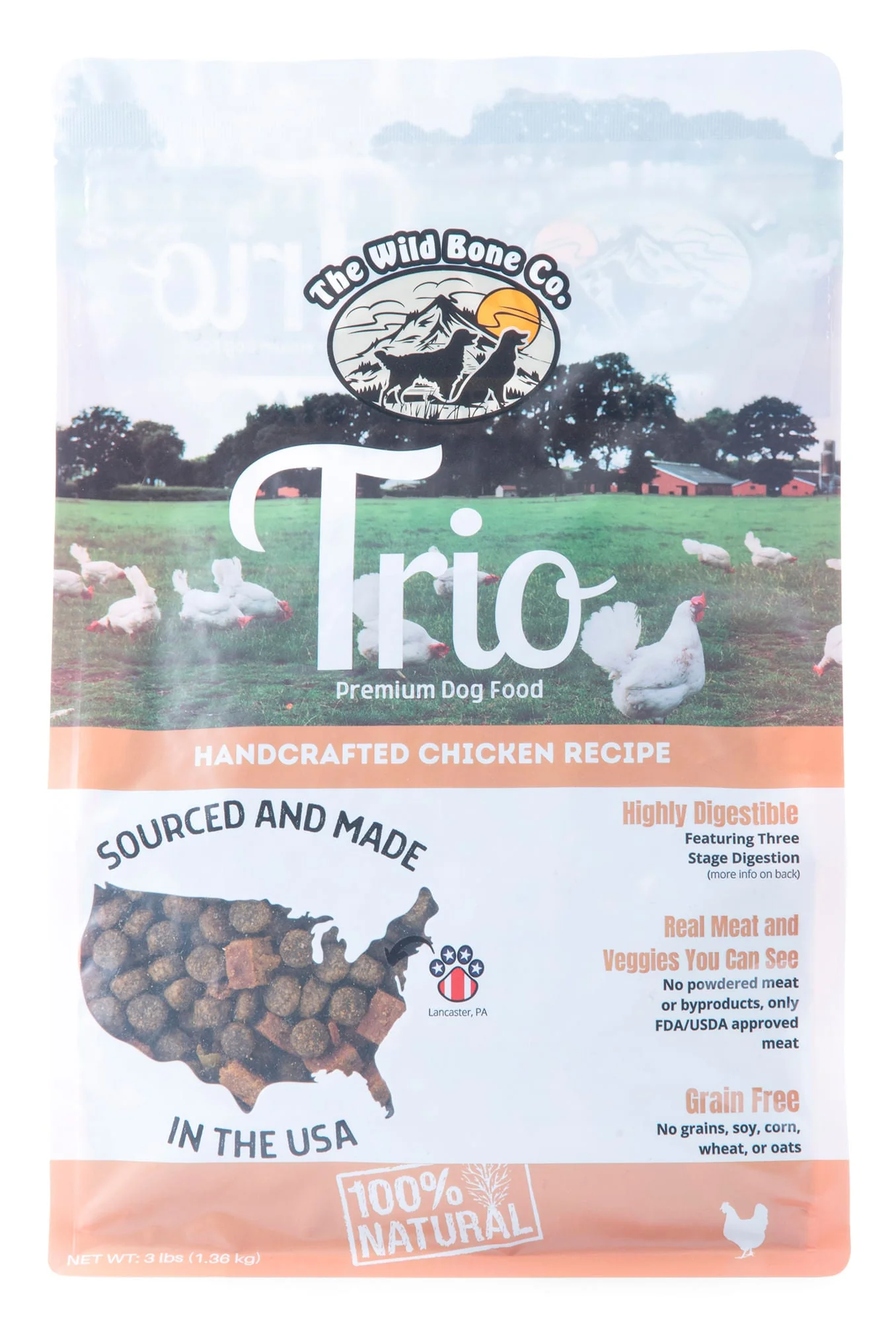 Trio Premium Dog Food, 3 lb - Buy Pet Shop