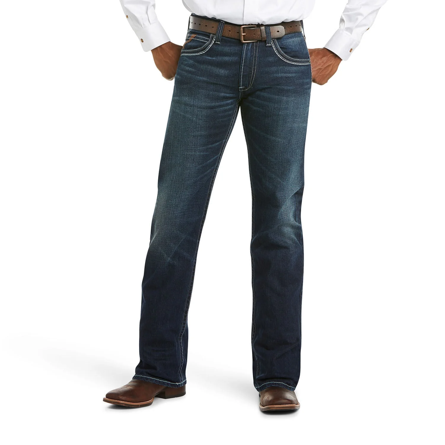 Ariat Men's M5 Slim Stretch Coltrane Stackable Straight Leg Jean - Buy Pet Shop