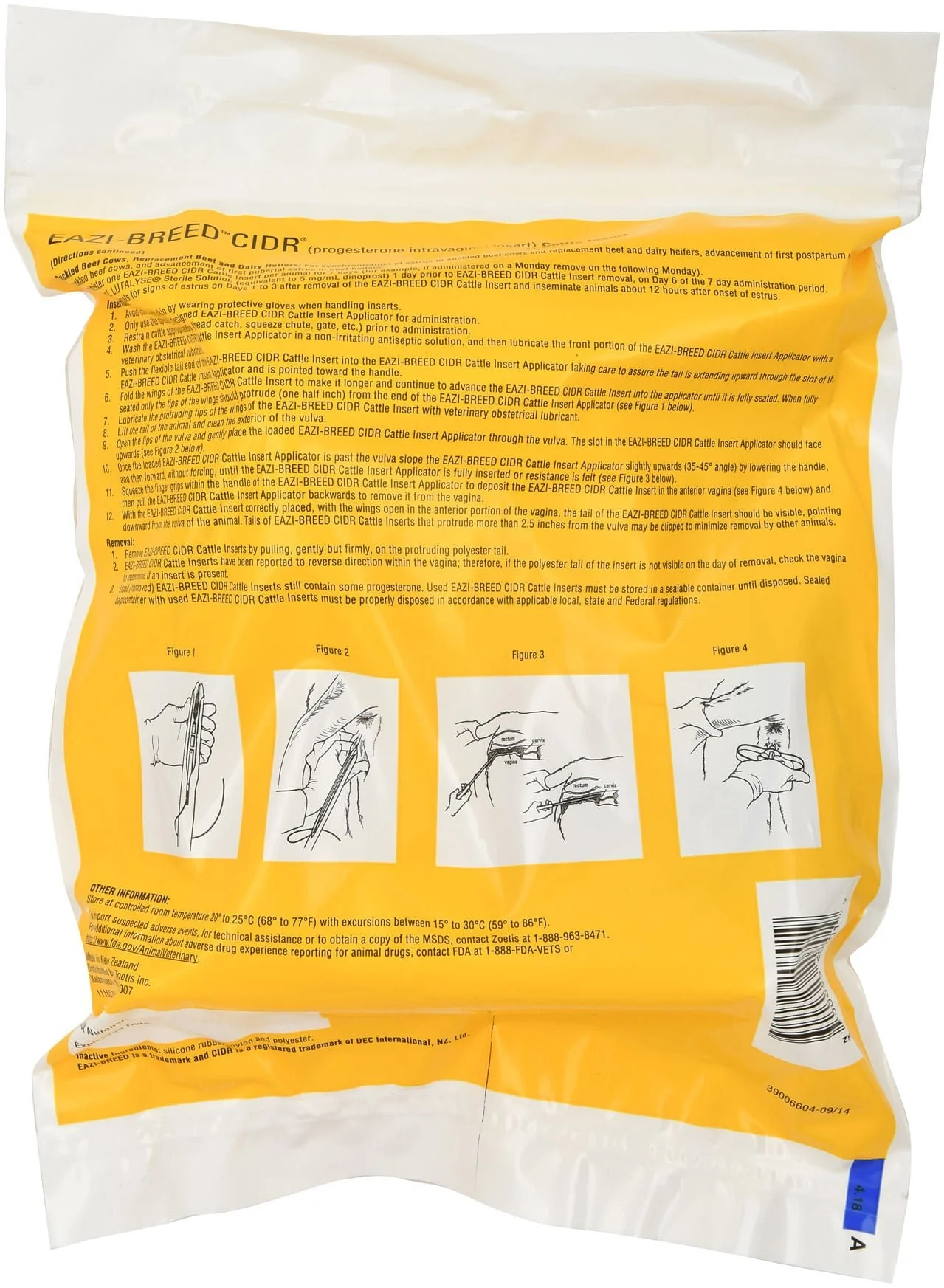 Eazi-Breed CIDR Cattle Inserts (Applicator sold separate) - Buy Pet Shop