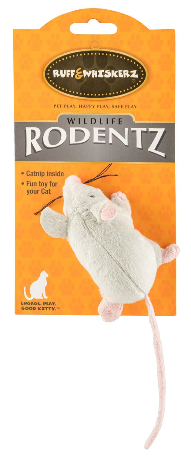 Mouse Cat Toy, Gray - Buy Pet Shop