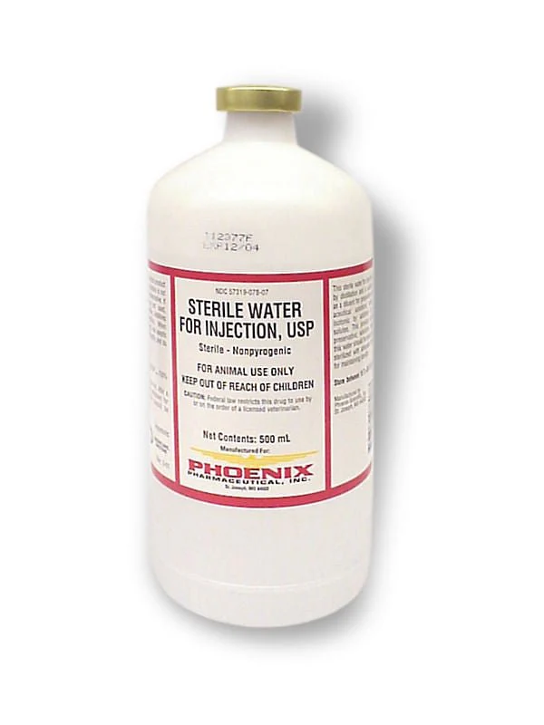 Rx Sterile Water for Injection, USP - Buy Pet Shop