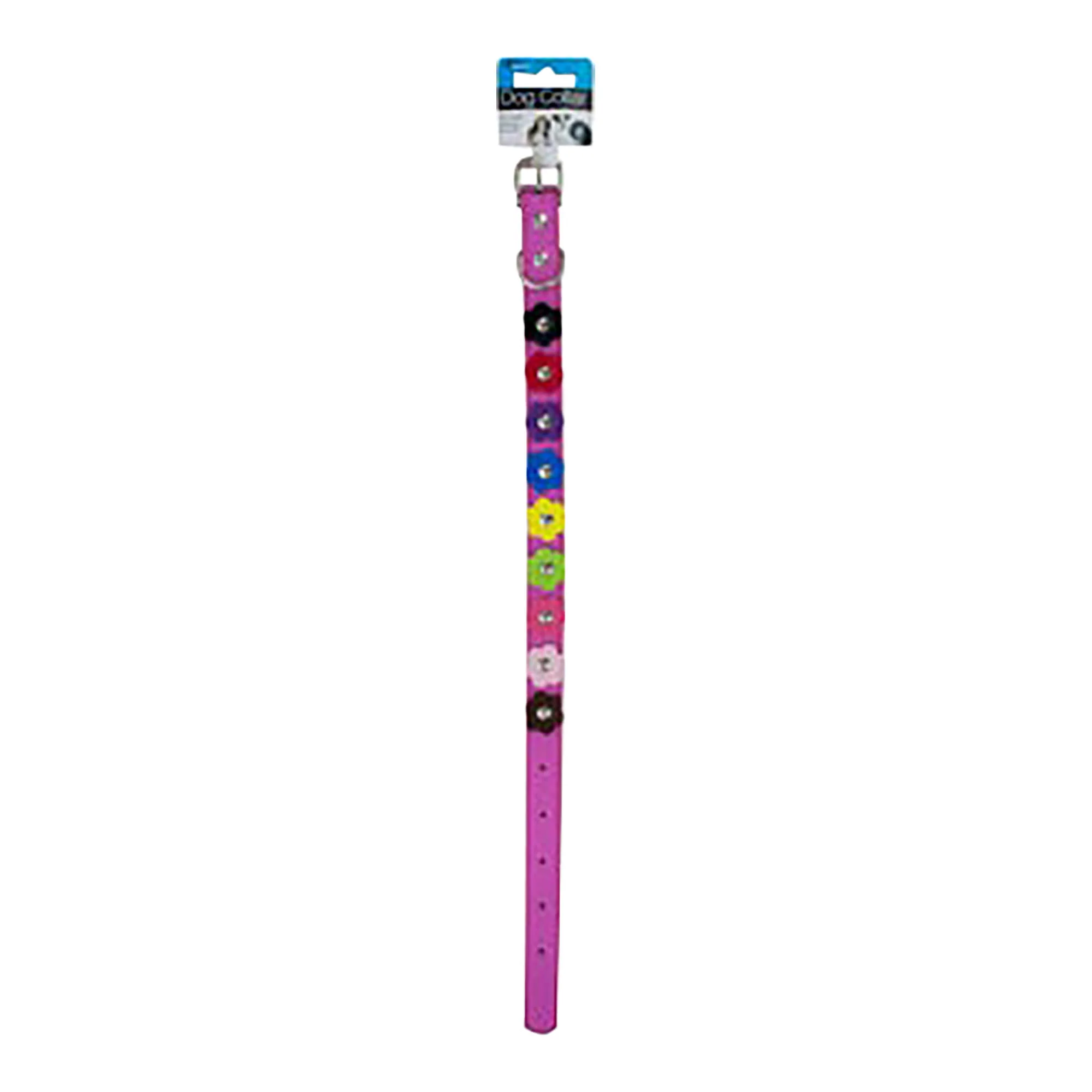 Flower Dog Collar, 14.5