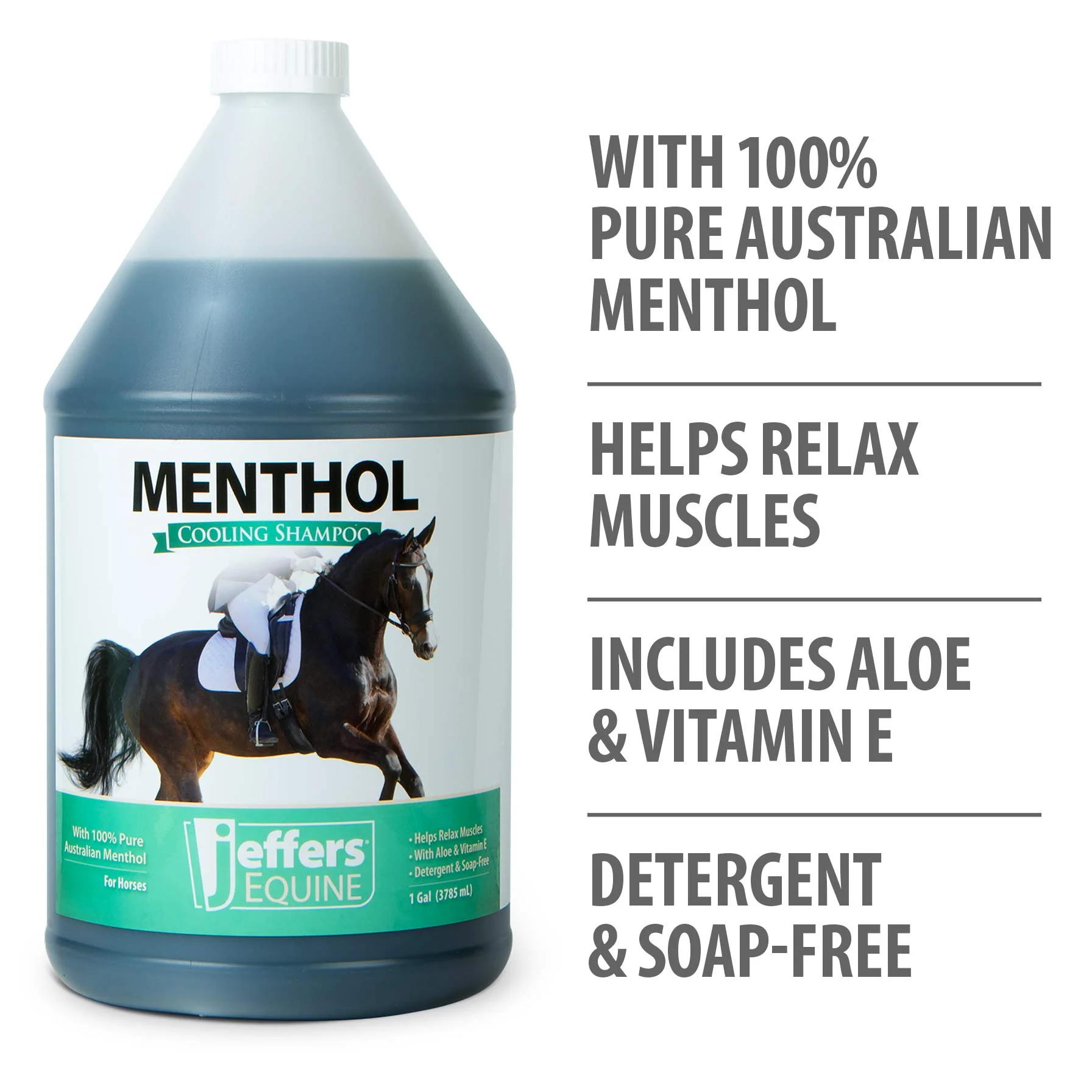 Menthol Cooling Shampoo for Horses - Buy Pet Shop