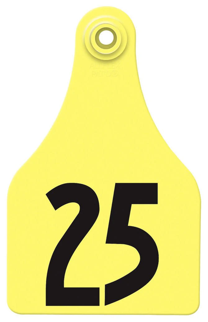 Special Order Allflex Global Numbered 2-Piece Ear Tags, 25 ct - Buy Pet Shop