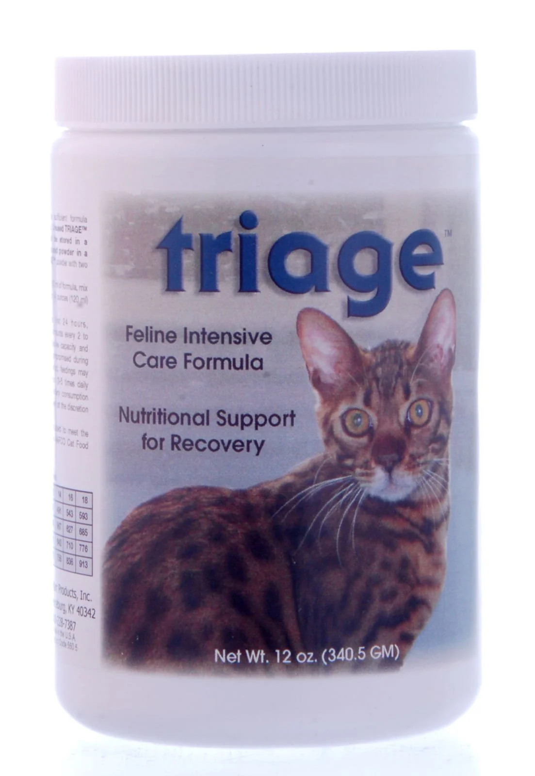 Triage Feline Intensive Care Formula - Buy Pet Shop