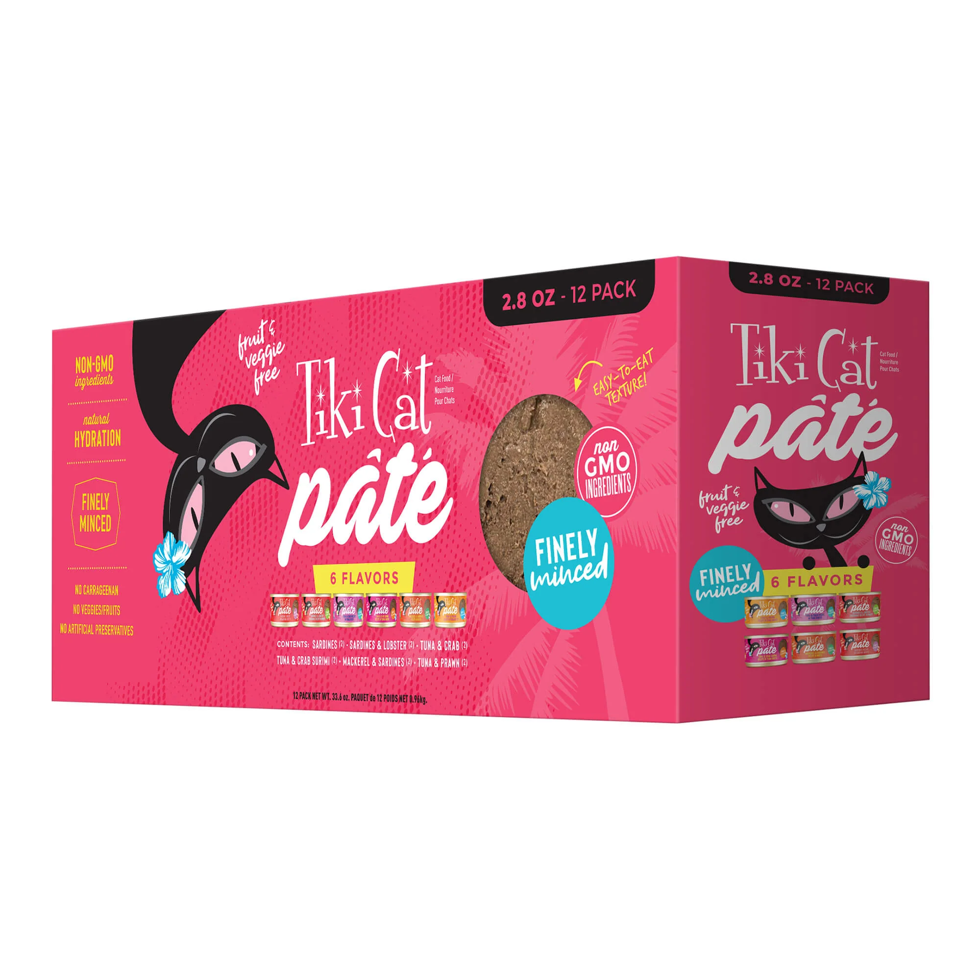 Tiki Cat Grill Pat�� Wet Cat Food, Variety Pack, 2.8 oz Cans, 12 ct - Buy Pet Shop