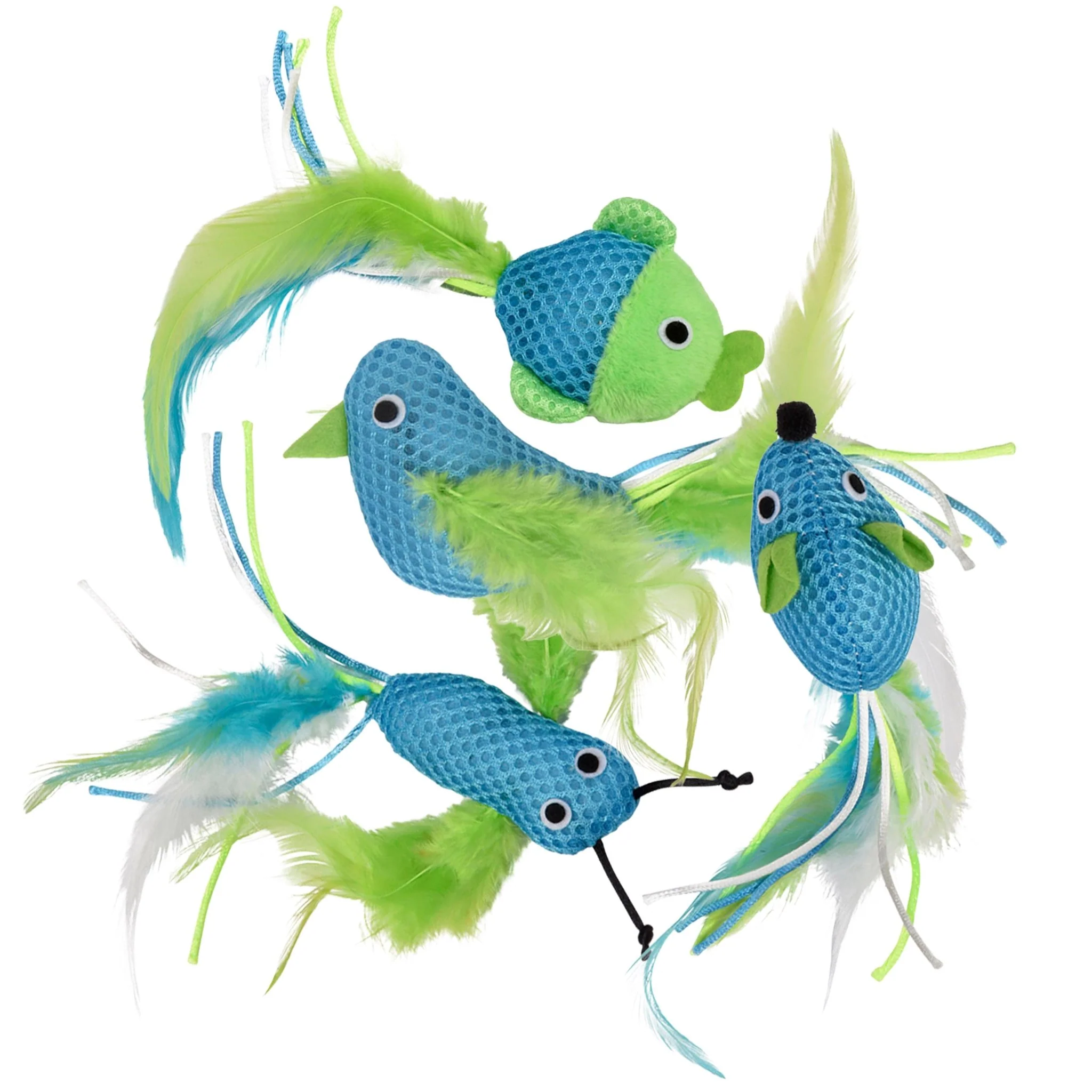 Feline Clean Cat Toy, Peppermint, Shape Varies, 6