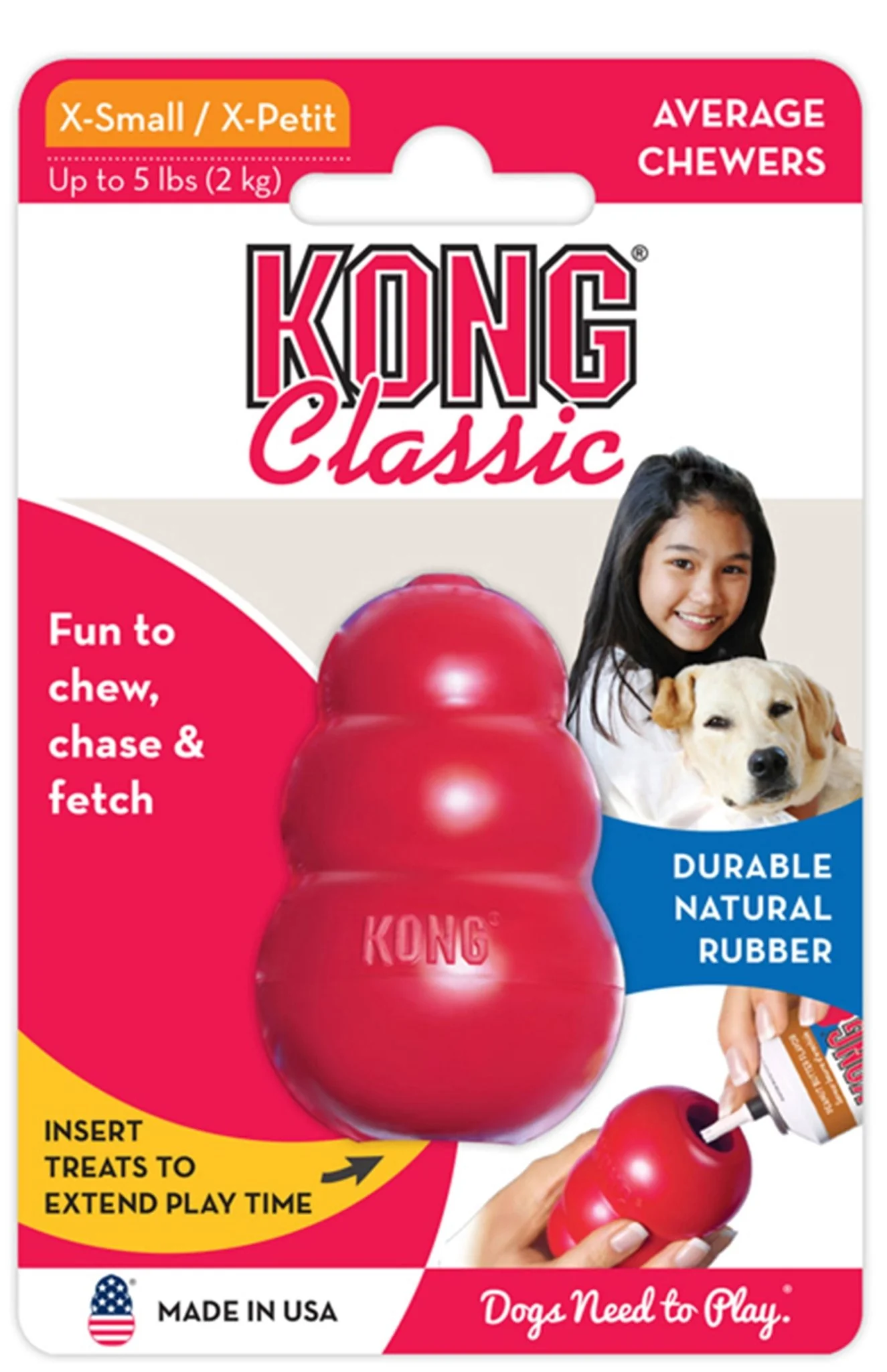 KONG Classic Dog Toy - Buy Pet Shop