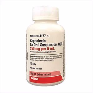 Rx Cephalexin (Generic) Oral Suspension for Dogs - Buy Pet Shop