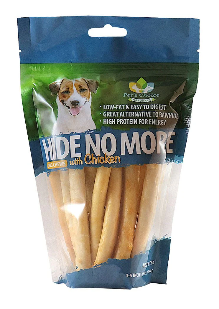 Pet's Choice Hide No More Dog Chews with Chicken - Buy Pet Shop