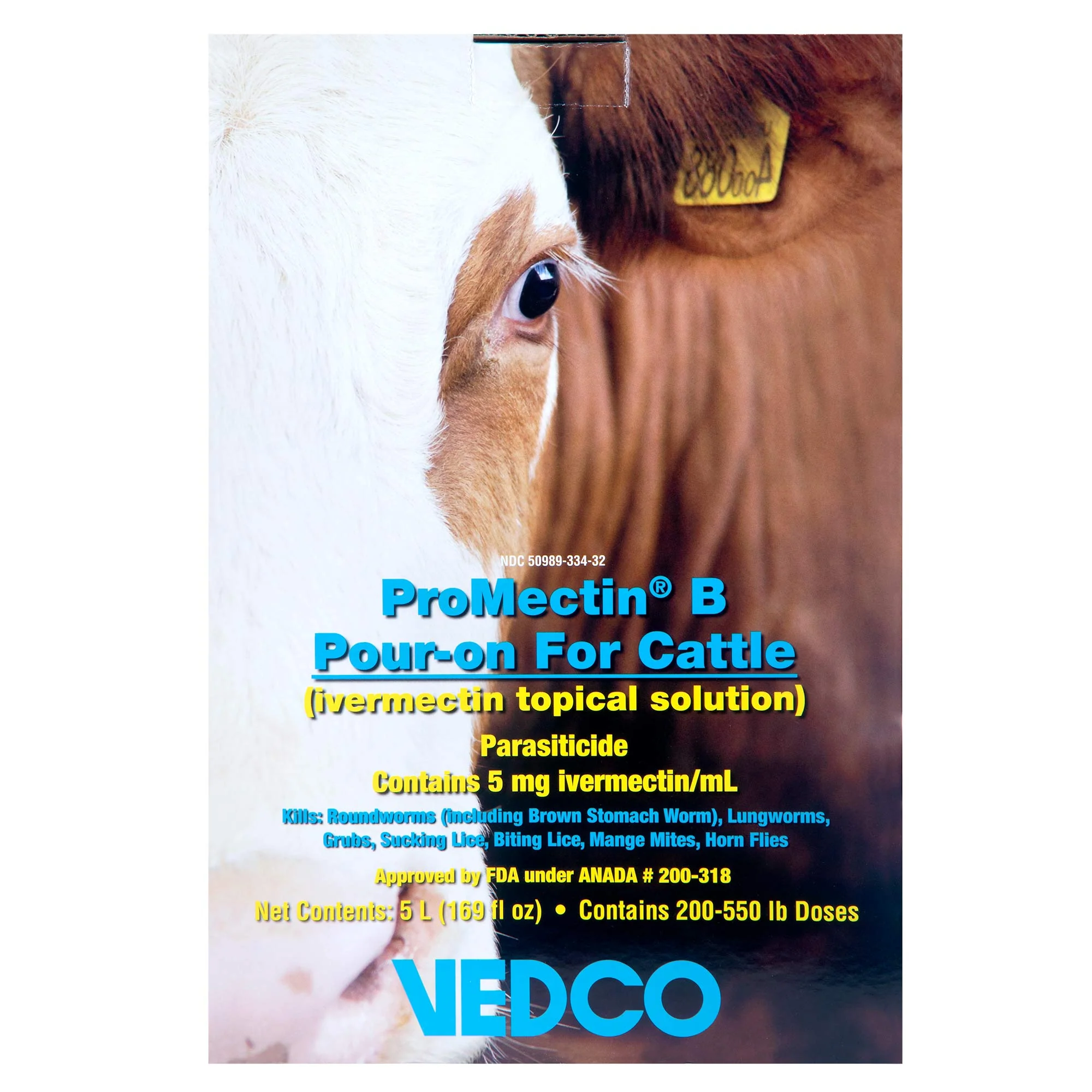 ProMectin B Pour-On Parasiticide, 5 L - Buy Pet Shop