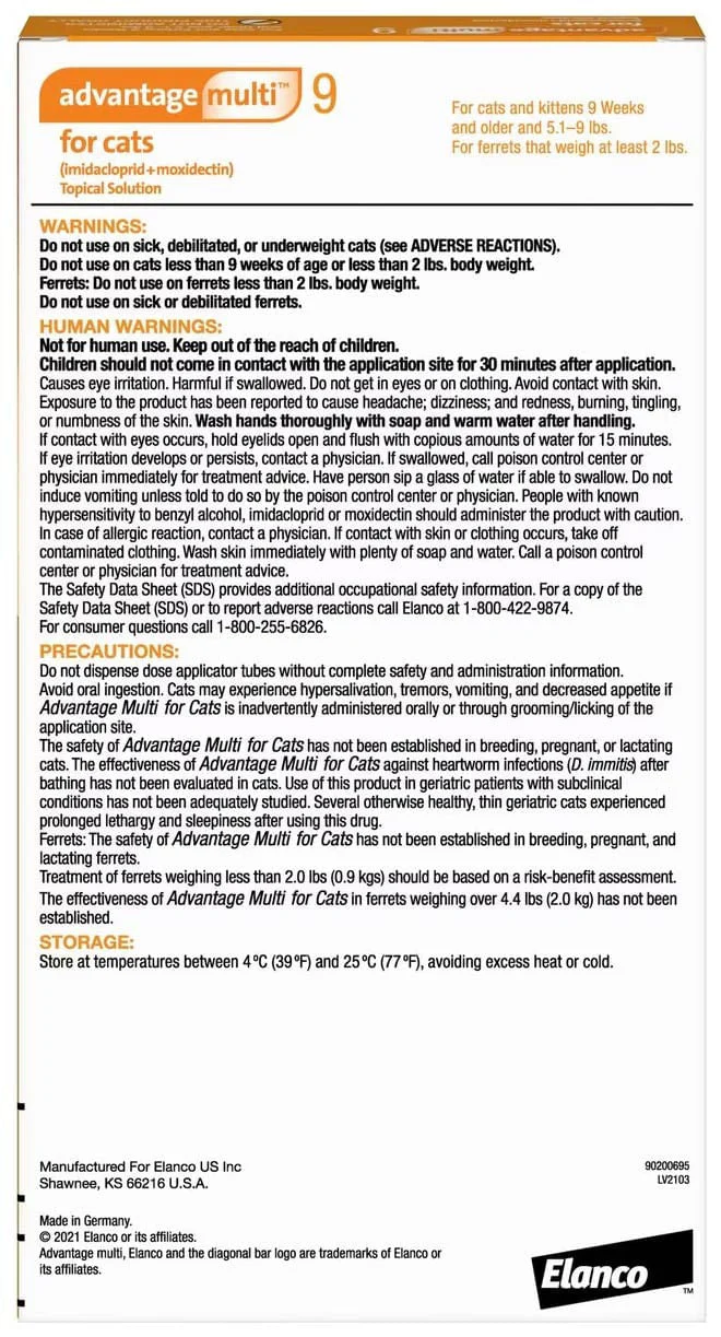 Rx Advantage Multi for Cats - Buy Pet Shop