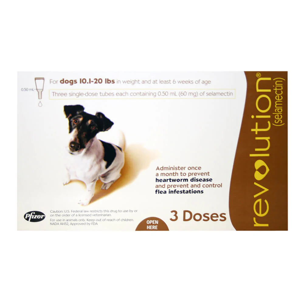 Revolution (selamectin) Canine One-a-month Flea Topical for Dogs - Buy Pet Shop