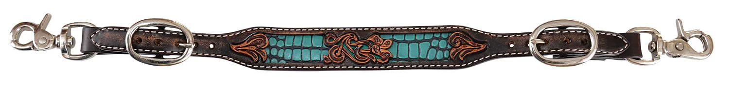 Circle Y Distressed Gator Wither Strap - Buy Pet Shop