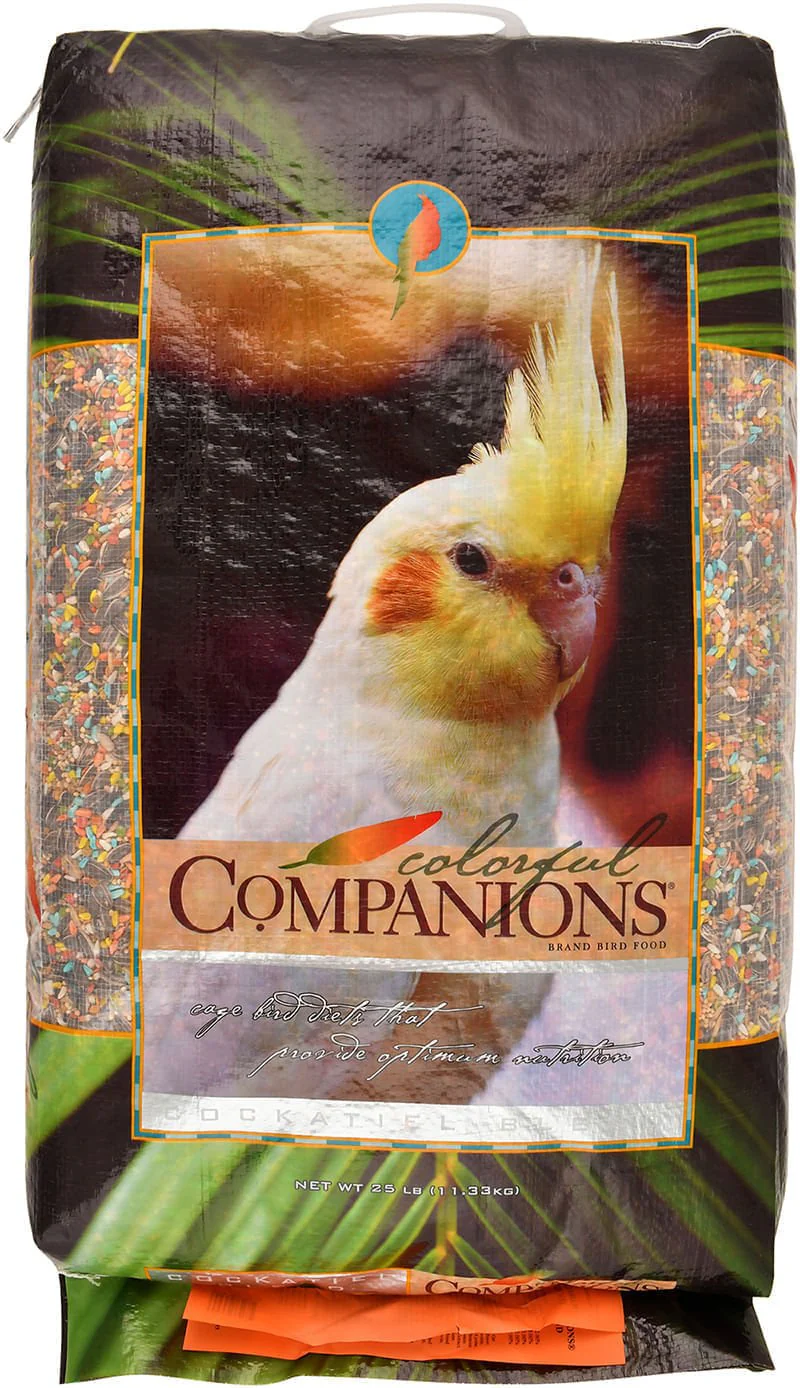Colorful Companions Cockatiel Blend, 25 lbs - Buy Pet Shop