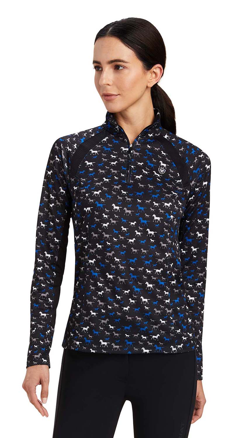 Ariat Women's Sunstopper 2.0 1/4 Zip Baselayer - Buy Pet Shop