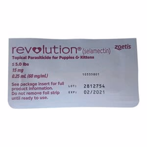 Revolution (selamectin) for Puppies & Kittens (0-5lbs) - Buy Pet Shop