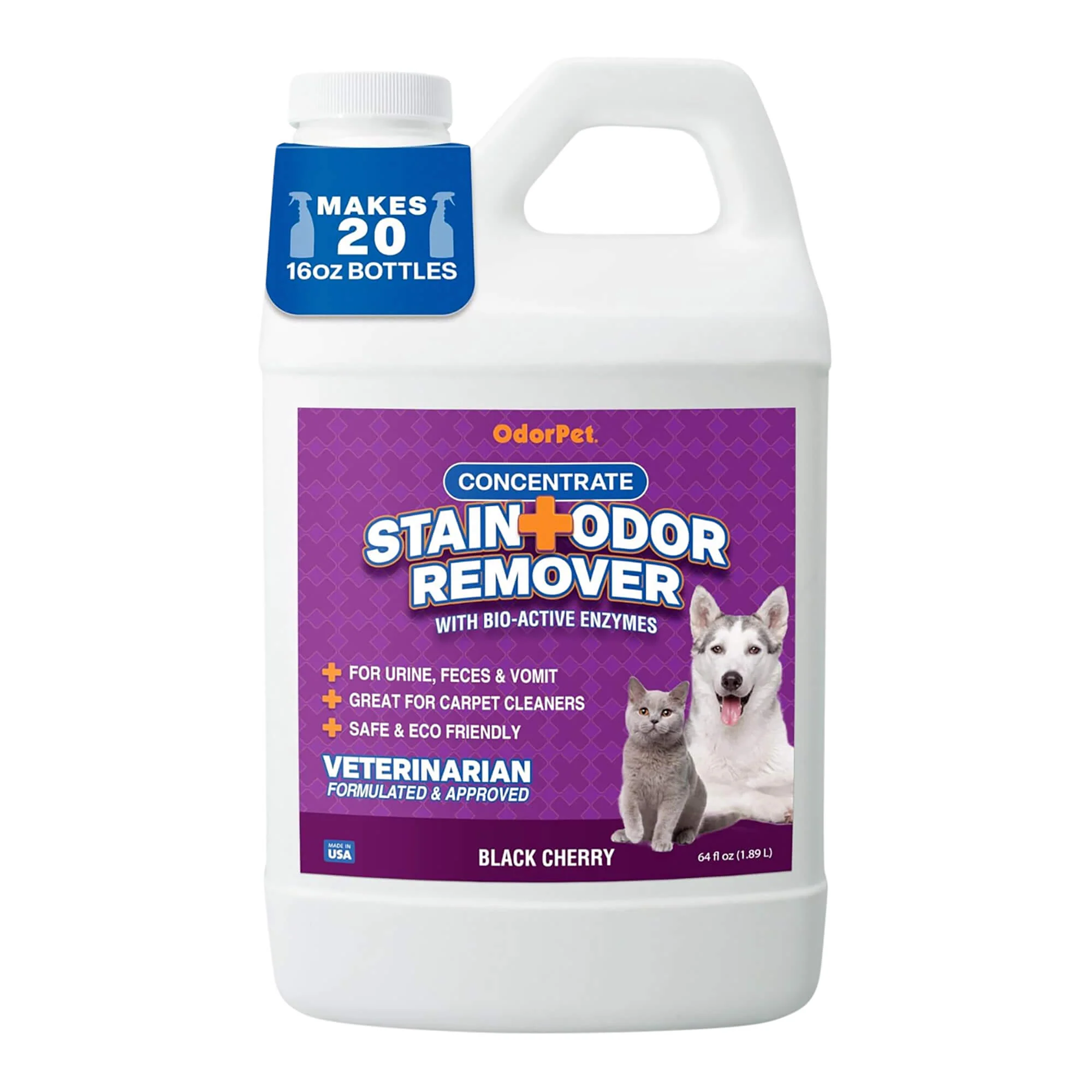 OdorPet Stain and Odor Remover Concentrate, ? Gallon - Buy Pet Shop