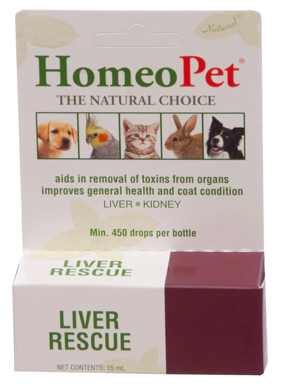 HomeoPet Liver Rescue, 15 mL - Buy Pet Shop