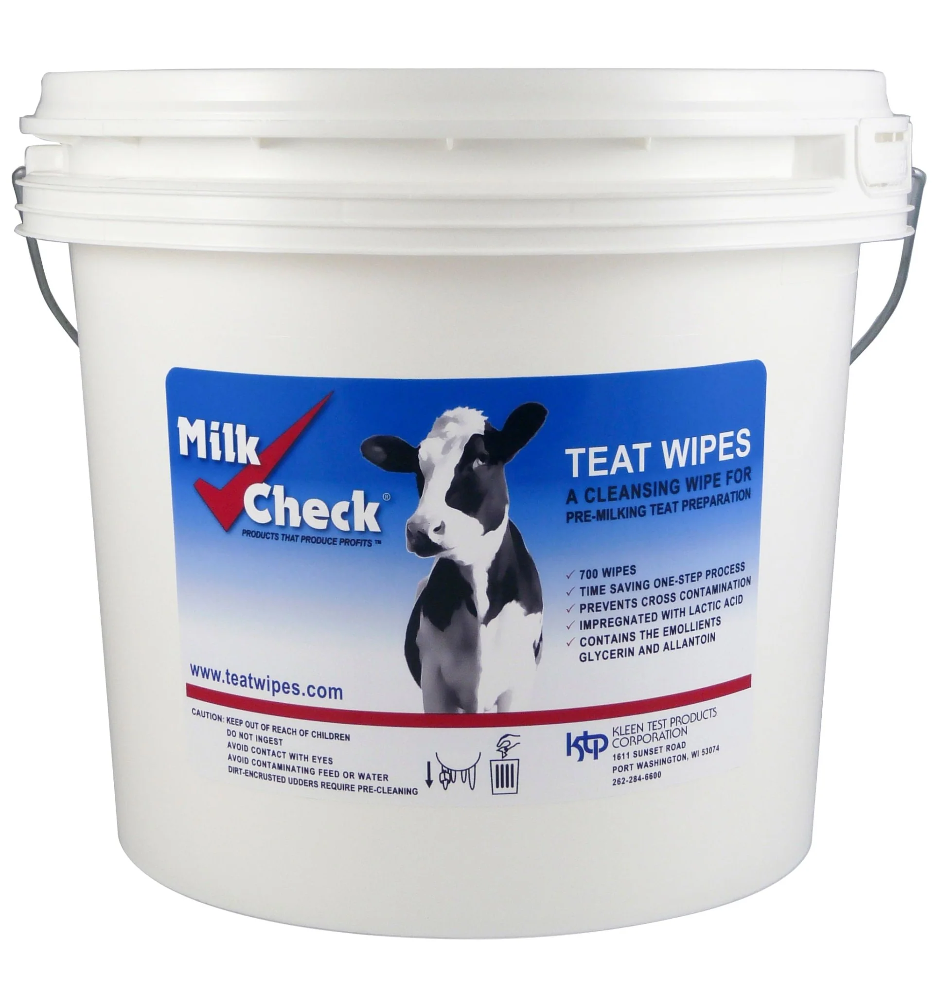 Milk Check Teat Wipes - Buy Pet Shop