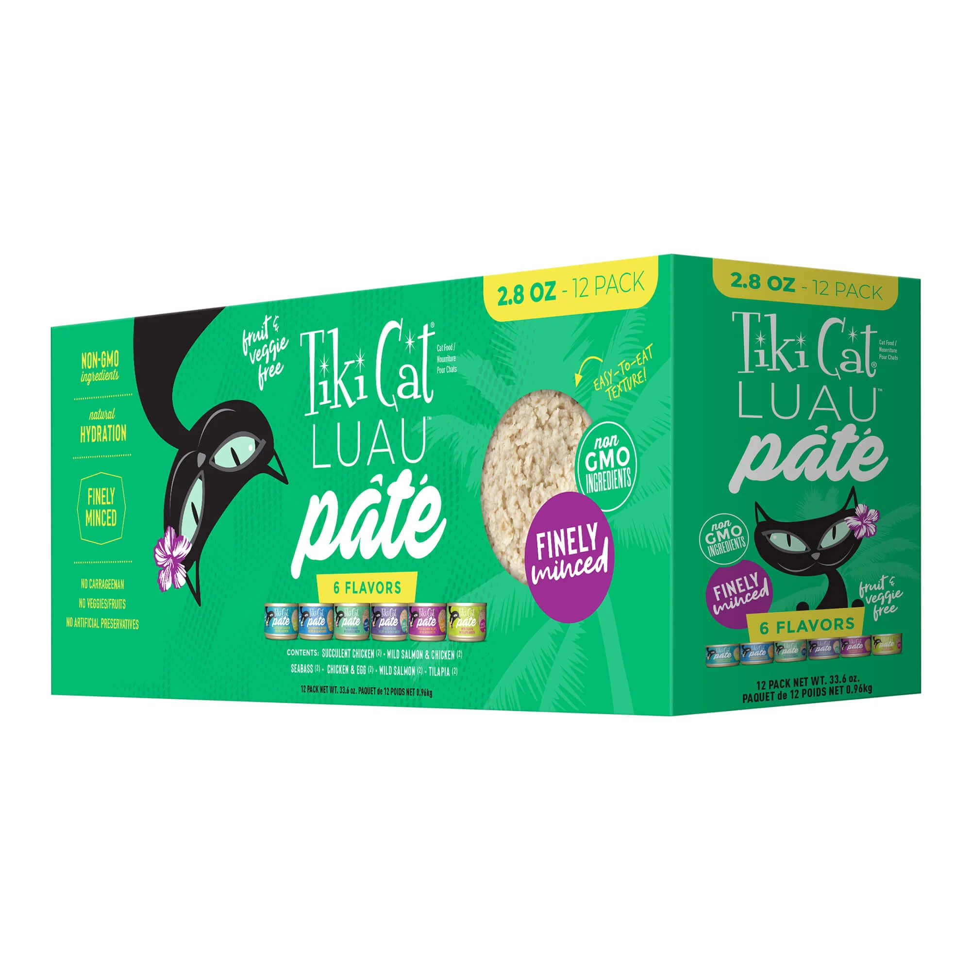 Tiki Cat Luau Pat�� Wet Cat Food, Variety Pack - Buy Pet Shop